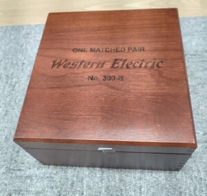 ☆希少☆ 完実電気輸入 97年復刻版 Western Electric WE300B マッチドペア管 木箱入り