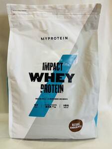 ★１円スタート【ジャンク品】Myprotein マイプロテイン Impact ホエイプロテイン ナチュラルチョコレート 2.5kg (SA-6D-240-2)