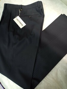 WACKO MARIA　23SS DOUBLE PLEATED TROUSERS シャドーストライプ　パープル　スラックス　新品　未使用　Mサイズ