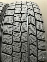 165/65R15 DUNLOP/WINTER MAXX WM02 20年製 AL 15インチ 4.5J ＋45 100 4H スタッドレス 4本 タフト ソリオ デリカD:2 (南3-E50)_画像9