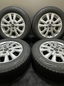 195/65R15 BRIDGESTONE/VRX2 20年製 トヨタ 80系 後期 ノア ヴォクシー 純正 15インチ 6J ＋50 114.3 5H スタッドレス 4本 (南4-E56)