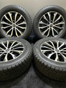 265/55R19 DUNLOP/WINTER MAXX SJ8 20年製 トヨタ 150系 ランクルプラド 後期 純正 19インチ 7.5J ＋25 139.7 6H スタッドレス 4本(1-E141)