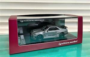 1/64 IG 1880 nismo R34 GT-R Omori Factory CRS 新品 BNR34 Z-tune GTR ニスモ