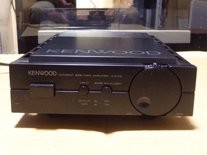 KENWOOD A-M70 ケンウッドのコンパクトパワーアンプ　現状品