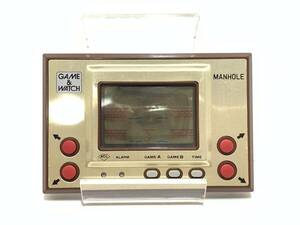 【ジャンク】ニンテンドー NINTENDO MH-06 GAME＆WATCH MANHOLE マンホール ゲーム機 003JIHC16