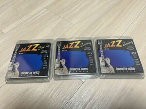 トマスティック弦　JS113 フラットワウンド　JAZZギター　バードランド　Byrdland ショートスケール