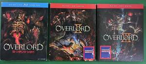 【北米版 BD+DVD】オーバーロード Overlord 1期～3期　3巻まとめて【20201144】 アニメ Blu-ray コンボパック