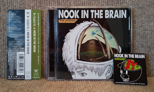 ピロウズ-Nook In The Brain/17年作。初回限定DVD付き2枚組。帯、ステッカー、ツアー告知インサート等々付き。美品　Pillows
