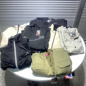 メンズ 4Ｌ以上 ビッグサイズアウターまとめ 古着 タグ付き有り 上下セット有 7着まとめ 大きいサイズ 業販