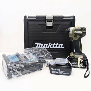 開封未使用 makita マキタ 充電式インパクドライバ オリーブ TD173DRGXO 18V 6.0Ah ドライバー 工具