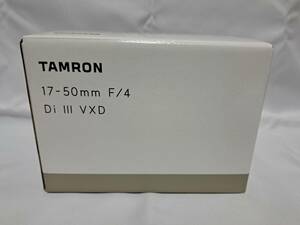 TAMRON (タムロン) 17-50mm F4 Di III VXD / Model A068（ソニーE用/フルサイズ対応）
