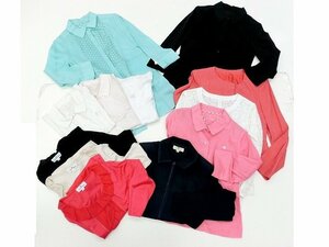 キングラム[19]courreges クレージュ チュニック ブラウス カットソー ジャケット リネン素材他 春夏物 サイズ:40 12点まとめ @C245 S