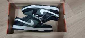 [未使用] 2002年製 NIKE DUNK LOW PRO OXIDE/WHITE-DARK OBSIDIAN 紺灰 US10.5 624044-912 DEAD STOCK VINTAGE デッドストック ビンテージ