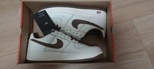 [未使用] 2004年製 WMNS NIKE AIR FORCE 1 PREMIUM SAIL/MIDIUM BROWN US12 309439-121 DEAD STOCK VINTAGE デッドストック ビンテージ