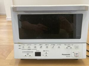 【中古】Panasonic パナソニック コンパクト オーブン トースター 焼き加減自動車調整 ８段階温度調節 NB-DT52-W