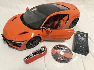 【ホンダ NSX】模型組立完成品/ギミック不具合あり デアゴスティーニ★HONDA 車模型 1/8 ダイキャストモデル★送料例 1250円/関東 東海