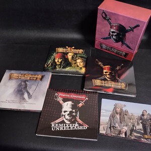 【パイレーツ・オブ・カリビアン 】SOUNDTRACK TREASURES COLLECTION[DVD付] サウンドトラック 3CD+DVD+ポストカード ※欠品あり 2011年