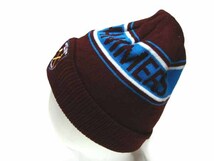 West Ham United FC ニット帽 バーガンディ プレミアリーグ ウエストハム フリーサイズ 男女兼用 帽子 【新品未使用品】 ◆アウトレット◆_画像5