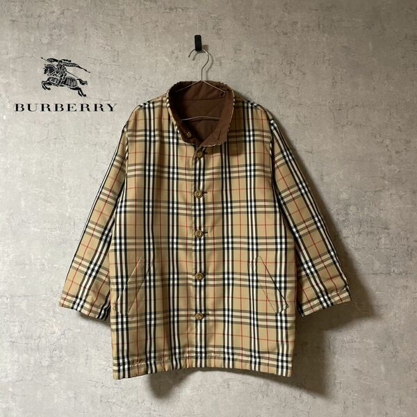 BURBERRY バーバリー / Burberrys バーバリーズ 90s ビンテージ リバーシブル キルティングジャケット 