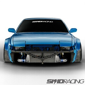 180sx S13 フロント ジャッキアップバー 純正バンパー対応 黒 ブラック バッシュバー シルビア :99 A1 15