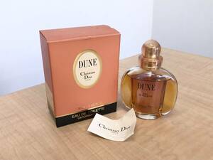 63710-2 Christian Dior クリスチャンディオール 香水 DUNE デューン 30ml ヴァポリザテール EDT NATURAL SPRAY フレグランス 残量約9割