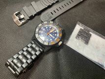 ルミノックス マスター カーボン 3803 LUMINOX MASTER CARBON SEAL 3800 SERIESRef.3803純正カーボノックスベルト付希少　新品同様美品最終_画像4