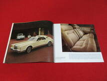 ☆　FORD　LINCOLN　CONTINENTAL MARKⅤ　1977　昭和52　大判　カタログ　☆_画像3