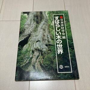 C 1995年初版発行 「日本木材学会 創立40周年記念 すばらしい木の世界」