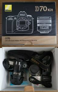 ニコン Nikon D70 + AF-S 18-70mm / NIKKOR-N Auto 24mm F2.8 その他おまけ付き