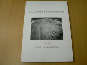 みかん山古墳群第1次発掘調査報告書　2001年　東大阪市　　　VⅡ