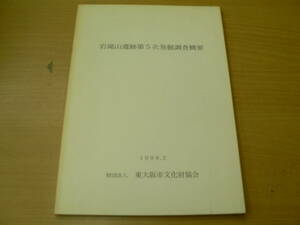 岩滝山遺跡第5次発掘調査概要　1999年　東大阪市　　VⅡ