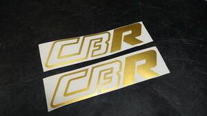 CBR400F アンダーカウル 用 カッティング ステッカー ゴールド 2枚