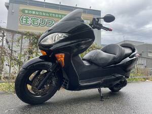 福岡県 福岡市 博多区から ホンダ MF08 フォルツァ 自賠責保険付き 実動車 ビッグスクーター 売り切ります