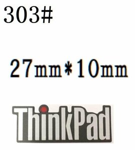 303# 【Thinkpad】エンブレムシール■27*10㎜■ 条件付き送料無料