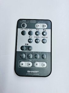 YXS551★中古動作品★SHARP シャープ ビデオカメラリモコン G0059TA