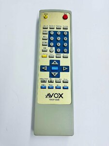 YXS535★中古動作品★AVOX DVDリモコン RACP-500R