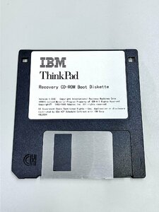 2YXS912★現状品★IBM ThinkPadフロッピーディスクRecovery CD-ROM Boot Diskette Version：1.00