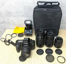 ＃7911u【お宝あるかも!!】☆★ カメラ フィルム OLYMPUS/Canon/Nikon/FUJIFILM/NOMO 等おまとめ 30点 & 付属品 現状品 ★☆_画像8