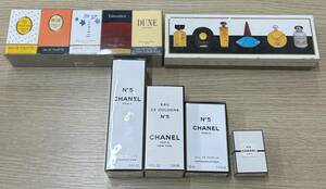 ＃7515Cr【女性必見!!】☆★ブランド　香水　おまとめ　開封品　未開封品　中古　CHANEL　Dior　他　現状品　EDT　コスメ　パフューム★☆