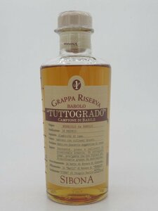 Sibona (Shibona) Barolo Reserva Skask Skaskers Grappa 57,5 ​​градусов 500 мл