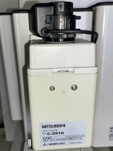 送料無料　MITSUBISHI/ 三菱　防犯カラーカメラ C-2910 ＆屋内型カメラケースB-1100/5台セット＋電源ユニットS-2960/動作未チェック_画像4