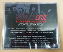 MOTLEY CRUE - TOO FAST FOR LOVE ULTIMATE LEATHUR EDITION_画像3