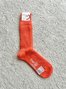 CORGI コーギー MOHAIR SOX 靴下 オレンジ