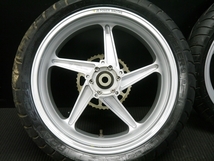 R53527 バンディット1200S BANDIT 社外 JBマグ鍛 MAGTAN マグネシウム マグタンJB2 17インチ ホイール前後 ASSY3.50 5.50-17 GSF1200_画像8