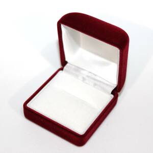  free shipping ring ring present high class accessory case box | wine red hand made storage BOX gift present Propo -z