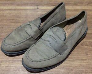 CUIR VERITABLE Loafer натуральная кожа обувь 39 размер (24.5cm)* чай 