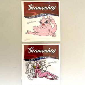 RON ENGLISH/ロン イングリッシュ Sticker/ステッカー・Seamonkey×2枚