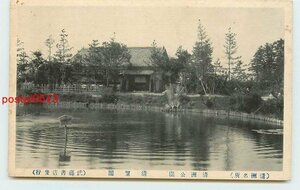 Xf0248【即決有】愛知 清洲公園 清望閣【絵葉書】