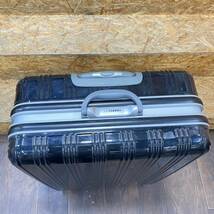 送料無料g27071 TRAVELIST TSA002 スーツケース トラベリスト キャリーケース 旅行 鍵1個 ブラック 大型 サイズ 約 77×55×28 _画像4