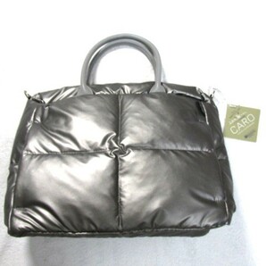 ☆新品☆ROOTOTE　ルートート　inspiration by FEATHER ROO FE.デリ.CARO-A　ふんわり軽いトートバッグ　グレー（シルバー）